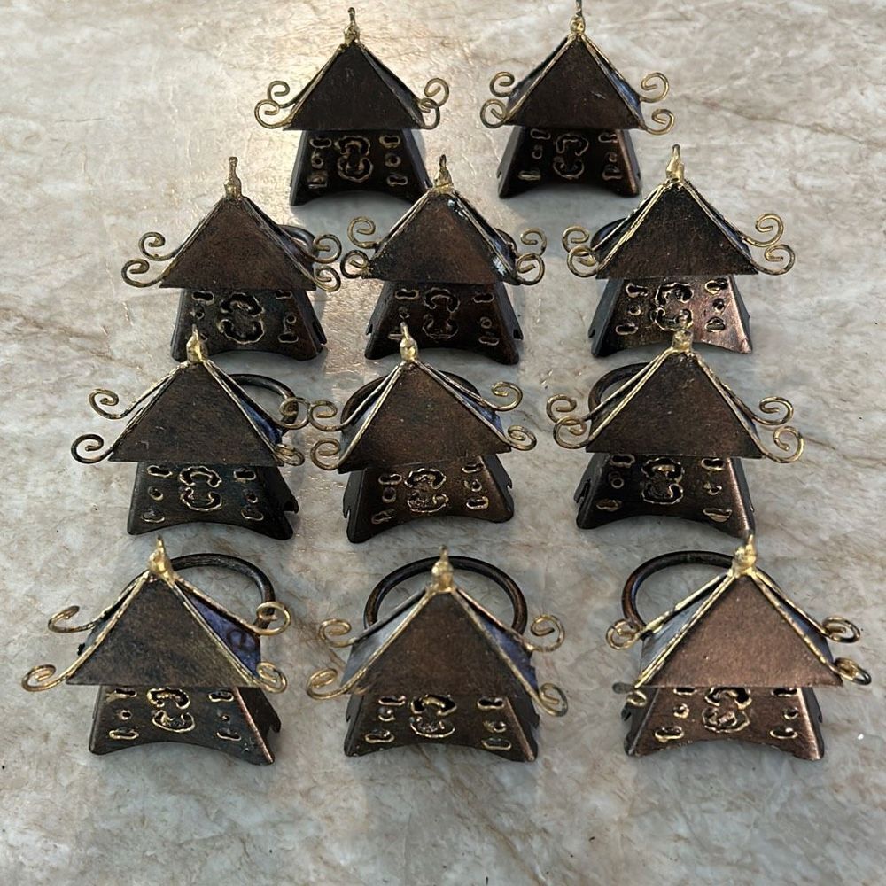 Bronze Napkin Ring Set
